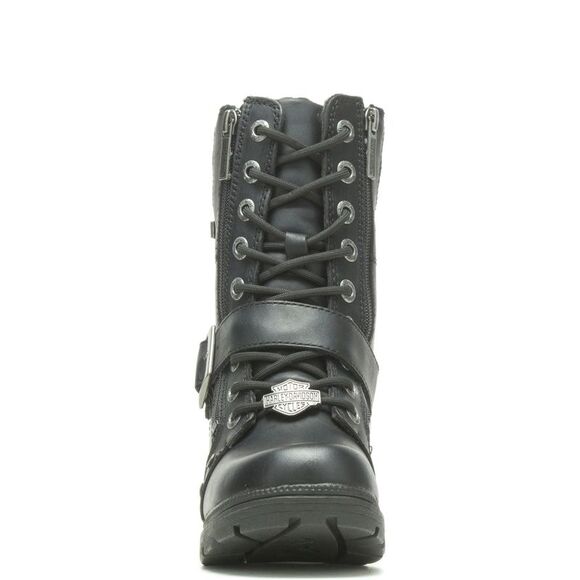 Harley-Davidson Womens Talley Ridge 7.75" Lace Black Boots (NWT) - Picture 4 of 7